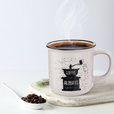 shumee Keramična skodelica za kavo 370 ml