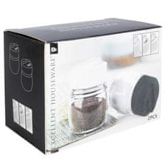 shumee Steklena solnika in poprovnika 2 kosa.