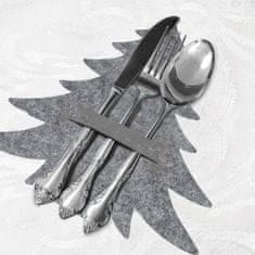 Artemis 4x božični pokrov za podlogo za jedilni pribor, božična miza