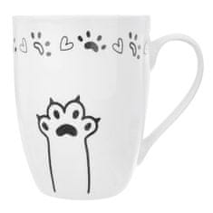 shumee Keramična skodelica z motivom mucka, maskoto in mešalom 350 ml 3 kosi.