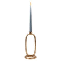 shumee Zlati aluminijasti svečnik 24 cm