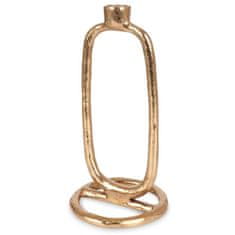 shumee Zlati aluminijasti svečnik 24 cm