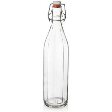 Artemis Steklenica z zaponko iz plute za vino, liker, sirup, sok 1L