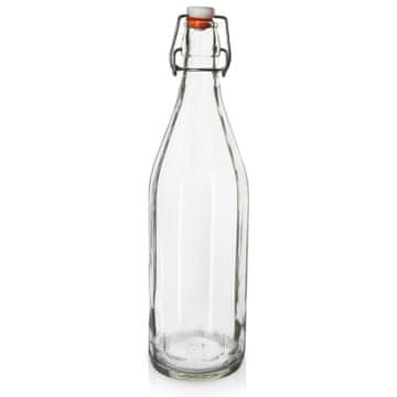shumee Steklena steklenica s sponko 750 ml