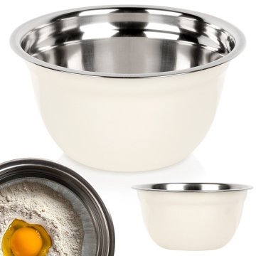 shumee Jeklena kovinska kuhinjska posoda za mešanje stepanja kuhanih solat 0,7