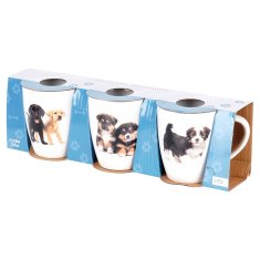 shumee Keramične skodelice za pse 220 ml 3 kosi.