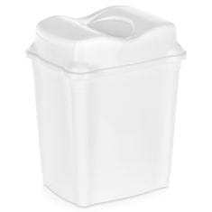 Artemis Plastični koš za odpadke, nagibni, pisarniški, kopalniški, kuhinjski, 9L