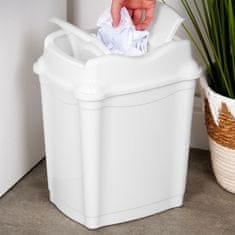 Artemis Plastični koš za odpadke, nagibni, pisarniški, kopalniški, kuhinjski, 9L