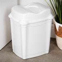 Artemis Plastični koš za odpadke, nagibni, pisarniški, kopalniški, kuhinjski, 9L