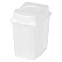 Artemis Plastični koš za odpadke, nagibni, pisarniški, kopalniški, kuhinjski, 9L
