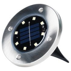 shumee 12x solarna vrtna svetilka talne svetilke LED disk s senzorjem