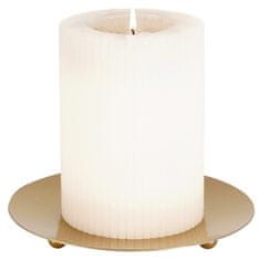 shumee Zlato kovinsko stojalo za sveče 12 cm