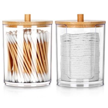 shumee 2x Kopalniški organizator za vatirane palčke in higienske kozmetične blazinice