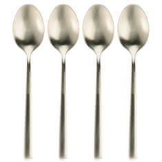 shumee Zlate jeklene čajne žličke, 4 kosi.