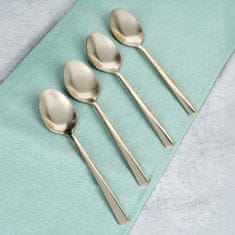 shumee Zlate jeklene čajne žličke, 4 kosi.