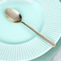 shumee Zlate jeklene čajne žličke, 4 kosi.