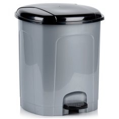 Artemis Plastični koš za odpadke s pedalom za kuhinjo, kopalnico, pisarno, 21 l