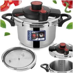 shumee Jekleni lonec na pritisk z avtomatskim zapiranjem STORM 5 l