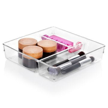 shumee Organizator predalov s predelki 23x23x5,5 cm