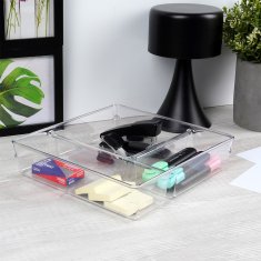 Vilde Organizator predalov s predelki 23x23x5,5 cm