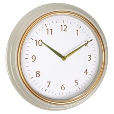 shumee Stenska ura iz belega zlata 50 cm