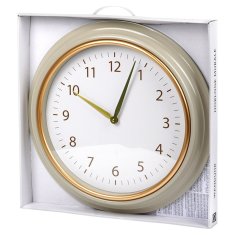 shumee Stenska ura iz belega zlata 50 cm