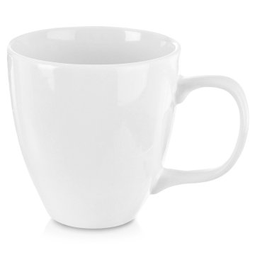 shumee MONA bela porcelanasta skodelica 400 ml