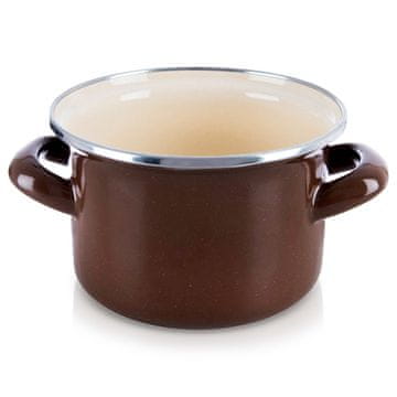 Artemis Tradicionalni emajliran lonec za plin in indukcijo 14 cm 0,95 l
