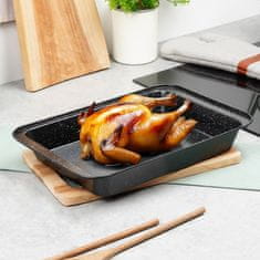 shumee Granitni pekač Pekač Pekač za mesne torte 37 cm