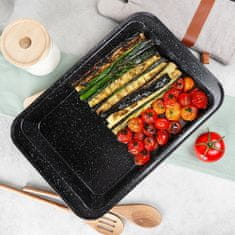 shumee Granitni pekač Pekač Pekač za mesne torte 37 cm