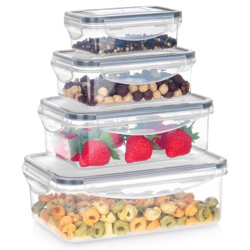 shumee Posode za hrano s pokrovom in tesnilom 4 kosi.