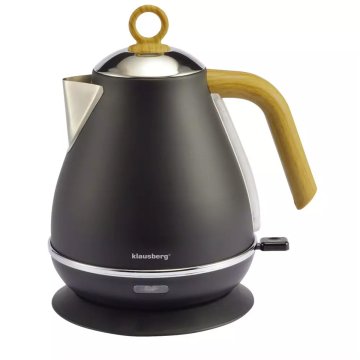 shumee ELEKTRIČNI GRELNIK VODE 1,7 L KLAUSBERG KB-7706 ČRNEGA OBLIKOVALCA