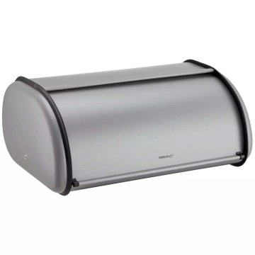 shumee KINGHOFF KH-1863 JEKLENA ŠKATLA ZA KRUH, siva