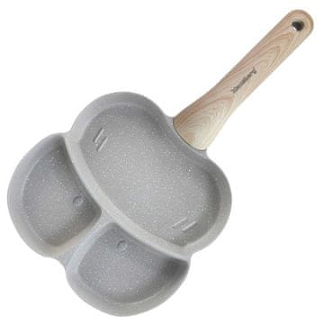 shumee KLAUSBERG KB-7824 MARMORNA PONVA ZA JAJCA IN PALAČINKE S 3 PREDELI