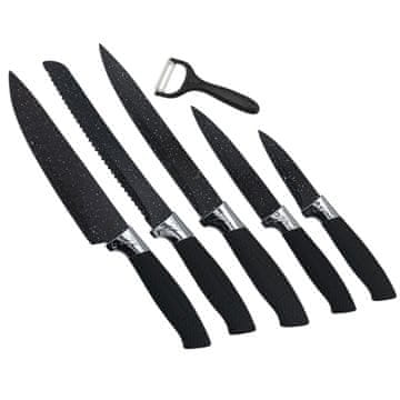 BRUNBESTE 6-DELNI KOMPLET GRANITNIH NOŽEV 1559