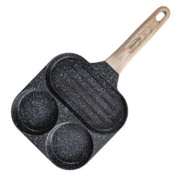 shumee KLAUSBERG KB-7816 MARMORNI PEKAČ ZA JAJCA S 3 PREDELI