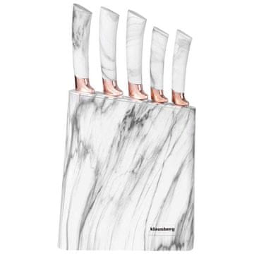 shumee KOMPLET 5 KUHINJSKIH NOŽEV V BLOKU KLAUSBERG KB-7769