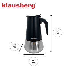 shumee APARAT ZA KAVO 450 ml KLAUSBERG KB-7846 INDUKCIJSKI
