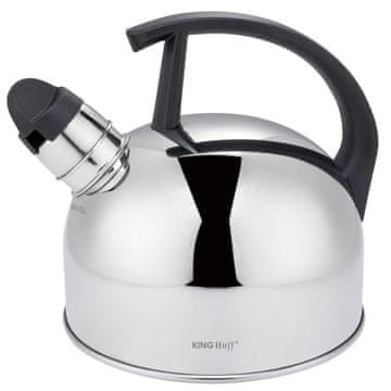 shumee GRELNIK VODE 1,5 L S PIJAČKO KINGHOFF KH-1896 SREBRNA