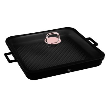 shumee TITANOVA PONVA S POKROVOM 34x34cm BERLINGER HAUS BH-7789 ČRNO ROŽNA