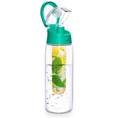 shumee 650 ml STEKLENICA Z VLOŽKOM ZA SADJE ZELENA 124574-Z