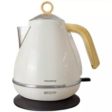 shumee ELEKTRIČNI GRELNIK VODE 1,7 L KLAUSBERG KB-7708 KREMASTA