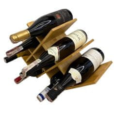 BRUNBESTE BAMBUSOVO STOJALO ZA VINO ZA 8 STEKLENIC 3804
