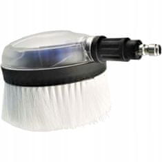 shumee HydroBrush Pro360 - Vrtljiva krtača za tlačne čistilce | Hitri priključek | Mehke ščetine | Za avtomobile, okna in fasade | 1/4"" QC priključek