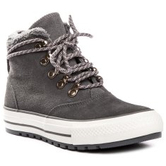 Converse Čevlji grafitna 37.5 EU Chuck Taylor All Star Ember Boot Suede Fur