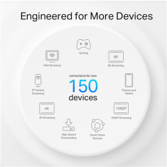 Wi-Fi 6 za zunanje prostore - TP-LINK Deco X50-Outdoor | 802.11ax | 10/100/1000 Mbit/s | 2 Ethernet LAN vhoda (RJ-45) | Podpora za Mesh in MU-MIMO | Brez podpore za mobilni internet