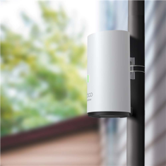 Wi-Fi 6 za zunanje prostore - TP-LINK Deco X50-Outdoor | 802.11ax | 10/100/1000 Mbit/s | 2 Ethernet LAN vhoda (RJ-45) | Podpora za Mesh in MU-MIMO | Brez podpore za mobilni internet