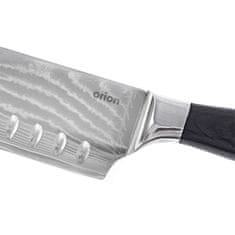 Artemis Kuhinjski nož Orion Damscus za rezanje in sekljanje iz damaščanskega jekla Santoku