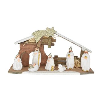 Rayher.	 Jaslice z LED osvetlitvijo, 30,5x10x16 cm