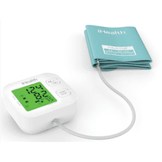 shumee iHealth | Sledenje | KN-550BT | Bela/modra | Izračun krvnega tlaka (sistolični in diastolični), izračun srčnega utripa | 4 | Brezžična povezava Bluetooth | Samodejno | Teža 438 g